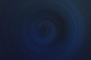 Concentric rings in dark blue